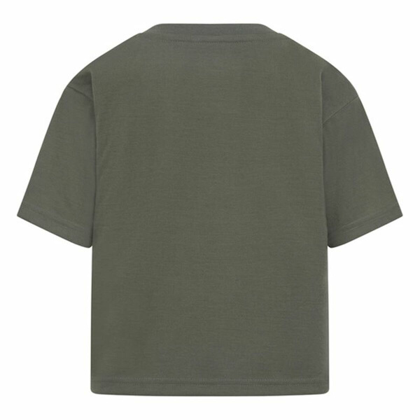 Barn T-shirt med kortärm Converse Chuck Patch Boxy Oliv 10-12 år