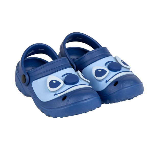 Strandtofflor Stitch Mörkblå 32-33