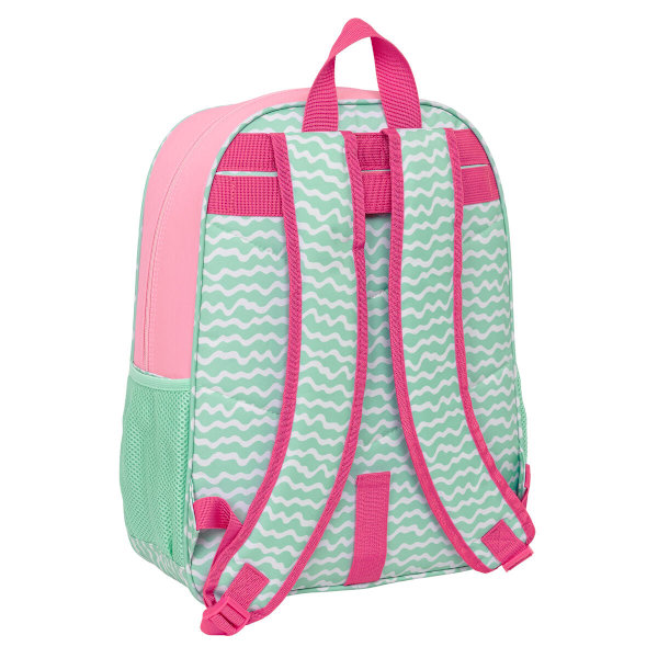 Skolryggsäck Lilo & Stitch Ice cream Rosa 33 x 42 x 14 cm