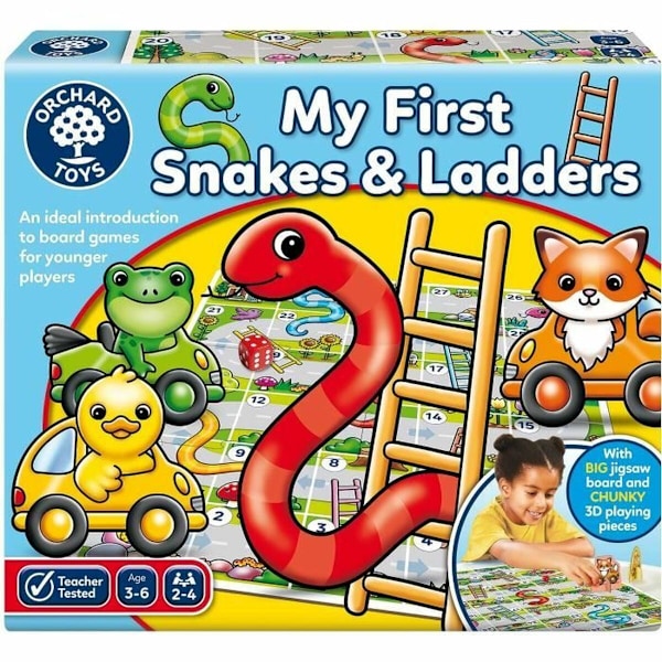 Utbildningsspel Orchard My First Snakes & Ladders (FR)