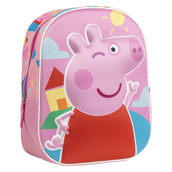 Skolryggsäck Peppa Pig Rosa 25 x 31 x 10 cm