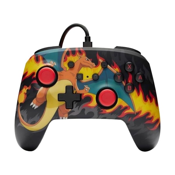 Spelkontroll Powera Charizad Firestorm Gul Nintendo Switch