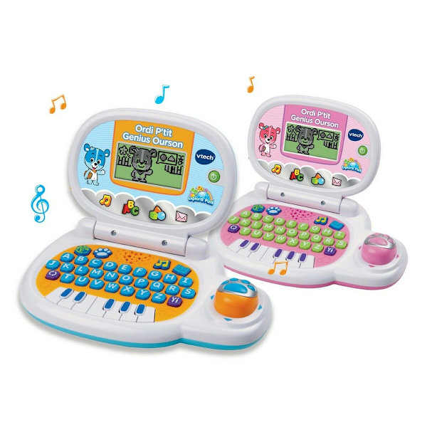 Bärbar dator Vtech Genius Blue Bear 26 x 5,5 x 19,7 cm