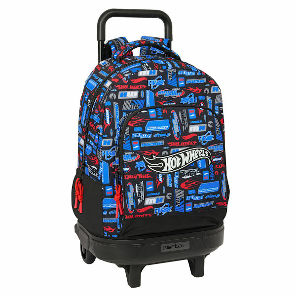 Skolryggsäck Hot Wheels Multicolour 33 x 45 x 22 cm