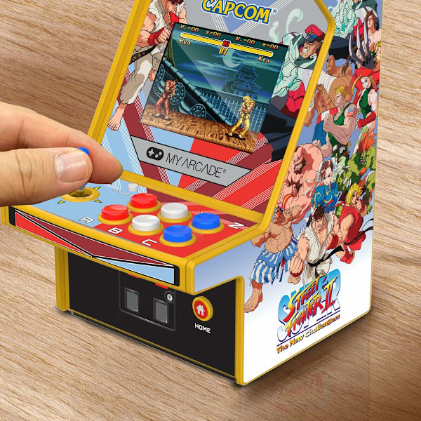 Bärbar spelkonsol My Arcade Micro Player PRO - Super Street