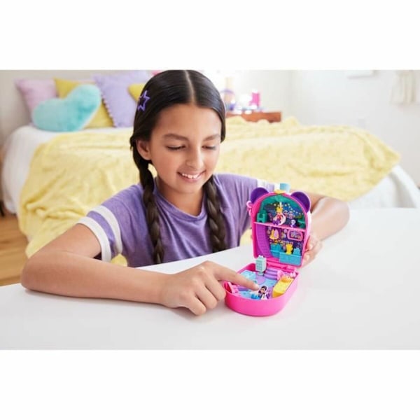 Playset Polly Pocket Panda Bubble Tea-Box with 2 mini-figures