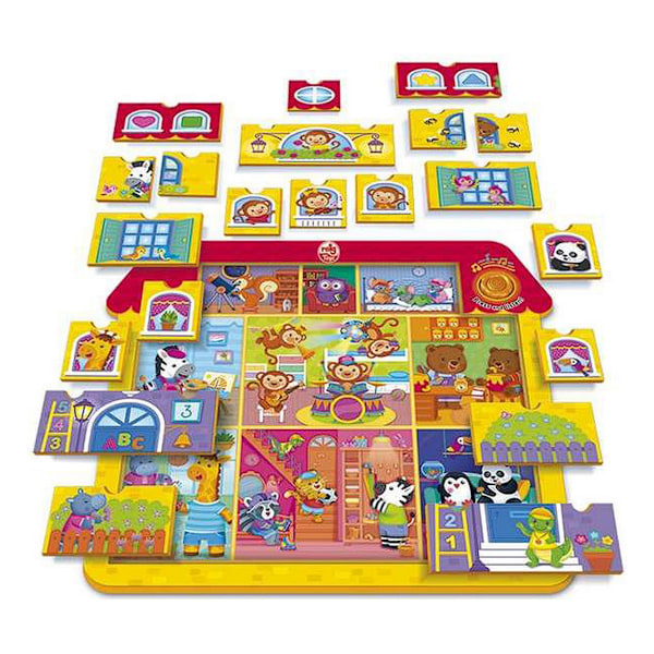 Pussel Reig Constructor House Musik 21 Delar 17 x 37 x 41,5 cm
