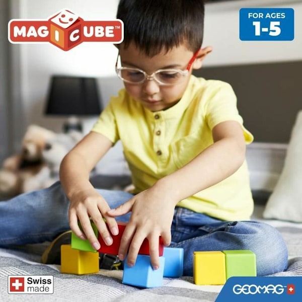 Byggsats Geomag Magicube Recycled Creative Set