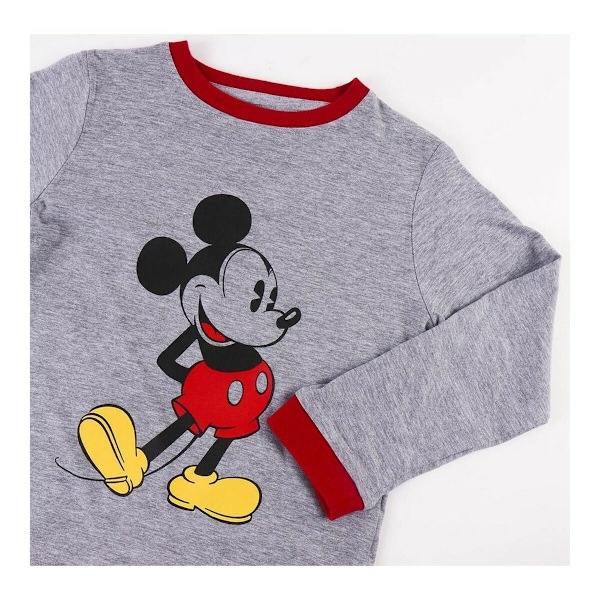 Pyjamas Barn Mickey Mouse Grå 8 år