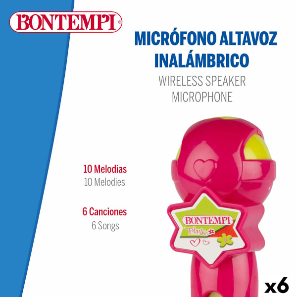 Leksaksmikrofon Bontempi
