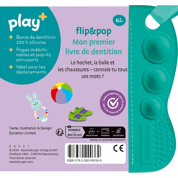 Min första musikbok Ravensburger Flip & pop - My first words