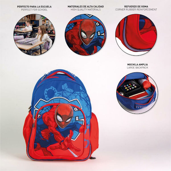 Skolryggsäck Spider-Man Blå 32 x 5,5 x 45 cm