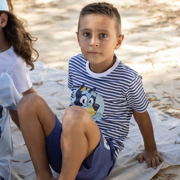 Set av kläder Bluey Mörkblå 2 år