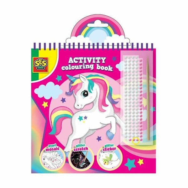 Målarbilder SES Creative Activity Colouring Book Set med