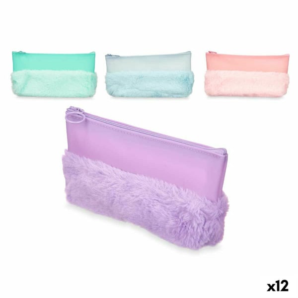 Skolväska Pincello 443 Blå Grön Purpur Rosa 21 x 9 x 3 cm Tofs