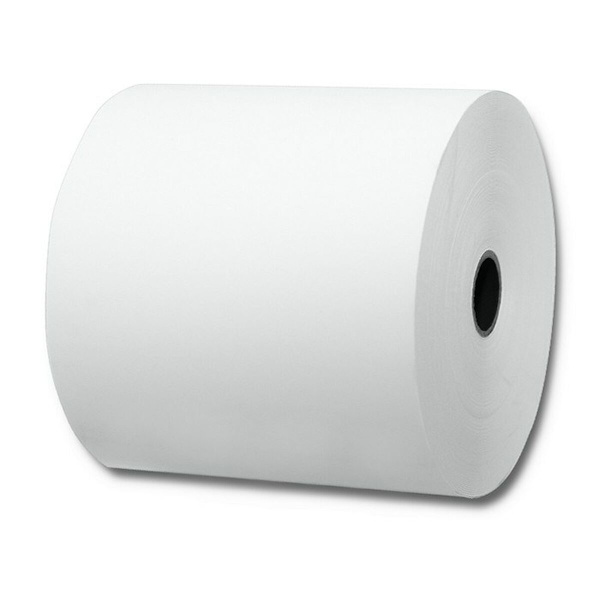 Termiskt Papper på Rulle Qoltec 51892 10 antal 79 mm 80 m Vit