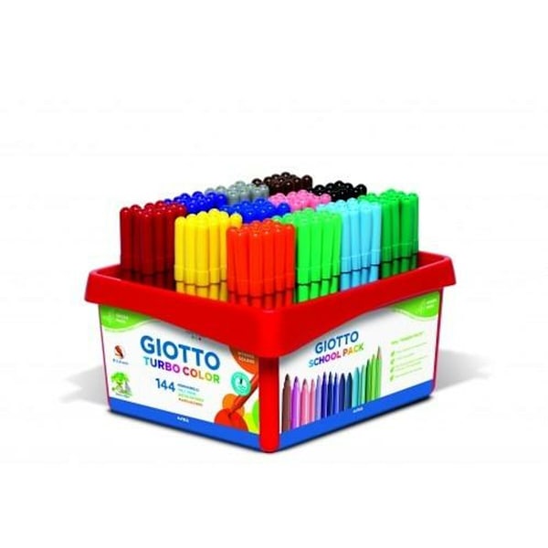 Tuschpennor Giotto Turbo Color Multicolour (4 antal)