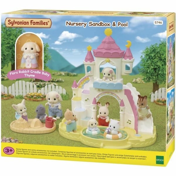 Leksakspaket Sylvanian Families 5746 Nursery sandbox & Pool