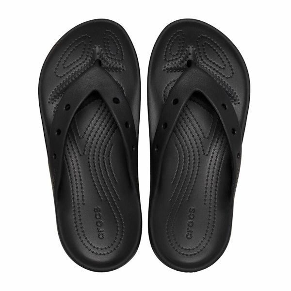 Strandtofflor för barn Crocs Flip v2 Svart 37-38