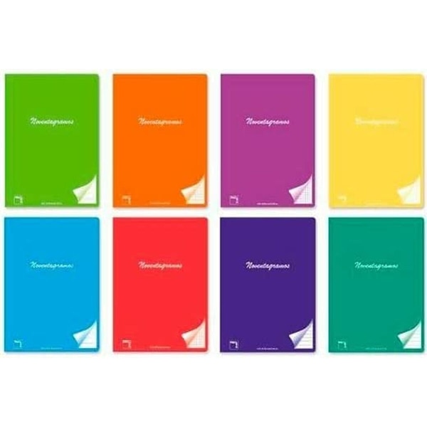 Anteckningsbok Pacsa Multicolour A4 48 Blad Tryckt rutnät 4 mm