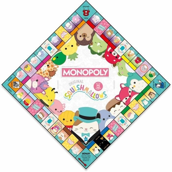Sällskapsspel Winning Moves Monopoly - squishmallows