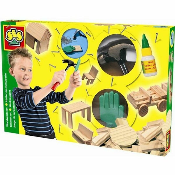 Playset SES Creative Joinery Workshop 57 Delar
