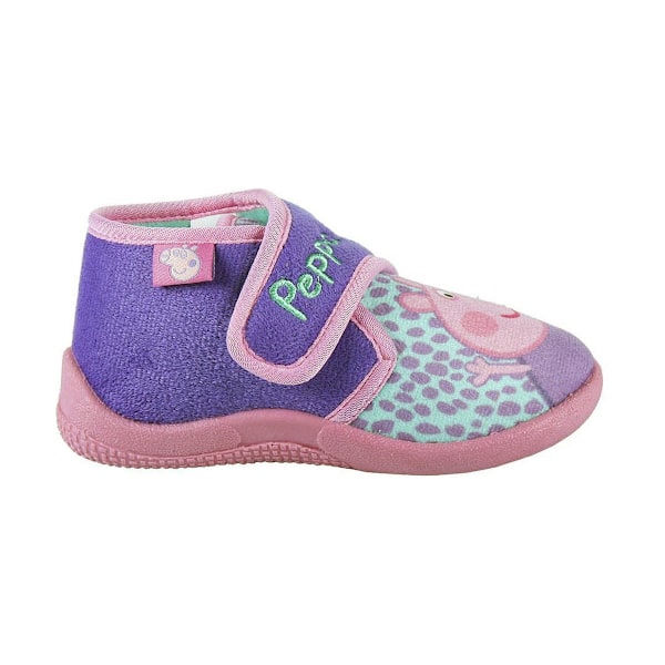 Tofflorna 3D Peppa Pig Rosa Purpur 21