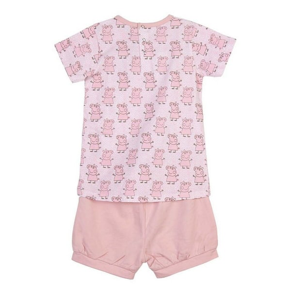 Set av kläder Peppa Pig Rosa 12 månader