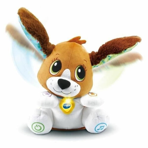 Mjukdjur med ljud Vtech Baby Doggie Talks With Me FR Multicolour