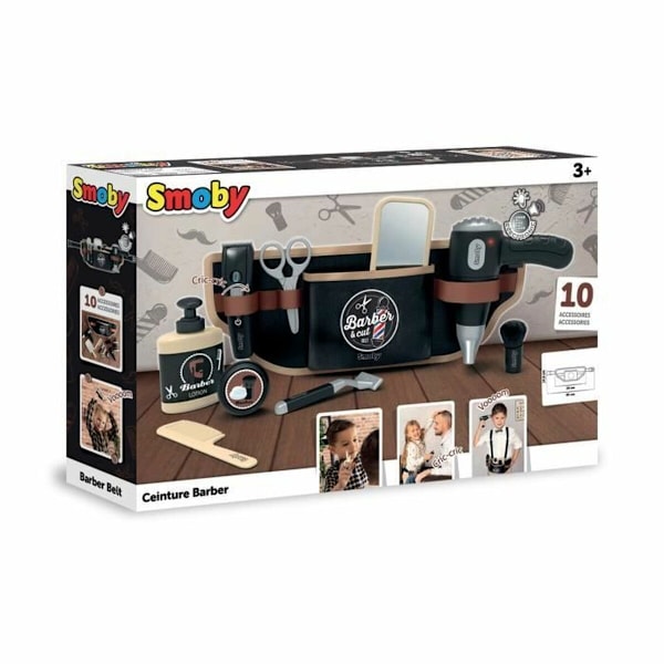 Sminkset för barn Smoby BARBER & CUT BELT Svart