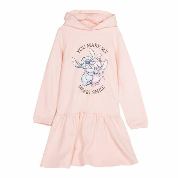 Klänning Stitch Ljusrosa Flicka 5 år