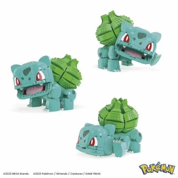 Konstruktionssats Pokémon Mega Construx - Jumbo Bulbasaur 789