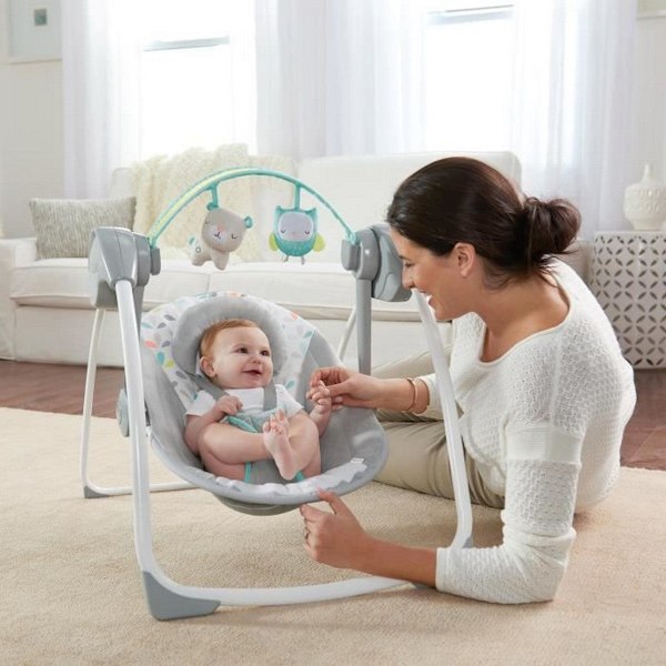 Gungstol Ingenuity Comfort 2 Go ™ Compact Swing Fanciful Forest