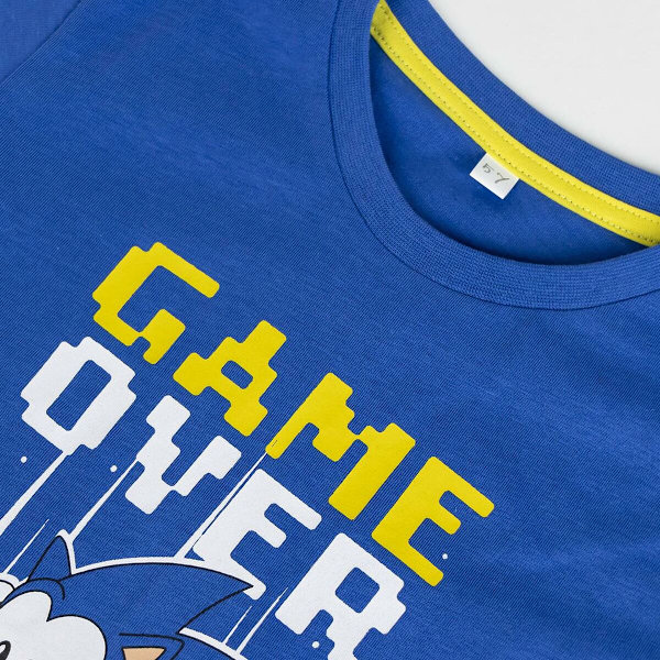 Pyjamas Barn Sonic Blå 5 år