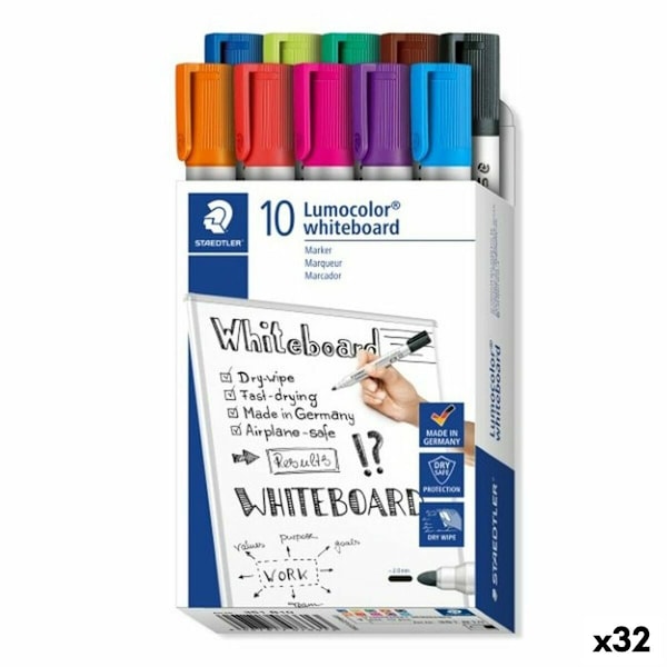 Uppsättning av markörer Staedtler Lumocolor Multicolour