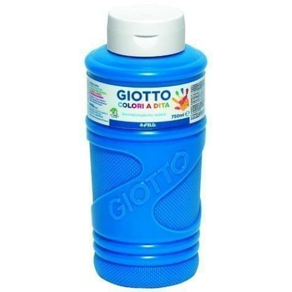 Fingerfärg Giotto Blå 750 ml (6 antal)
