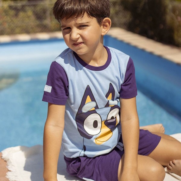 Set av kläder Bluey Blå 2 år