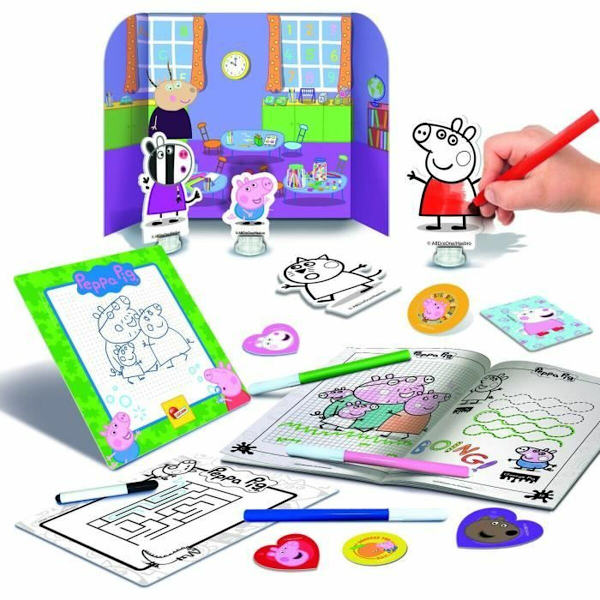 Aktivitetslåda för förgläggning Lisciani Giochi Peppa Pig