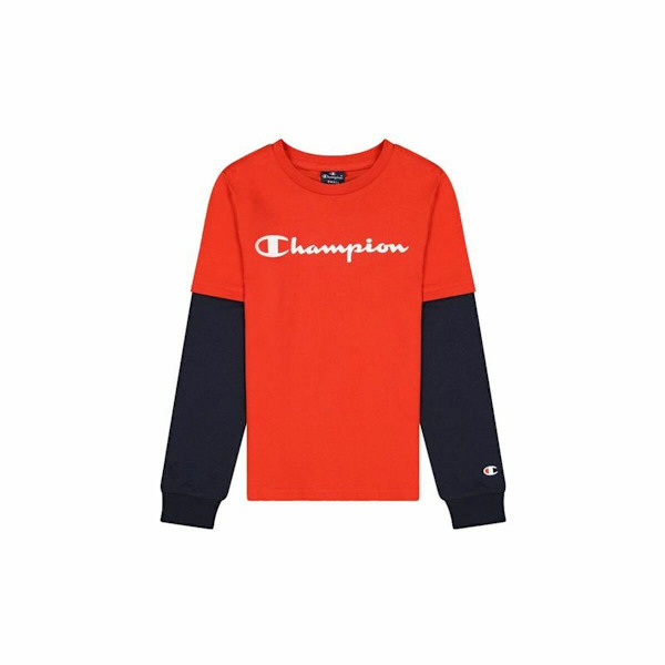 T-shirt med lång ärm Barn Champion Röd 3-4 år