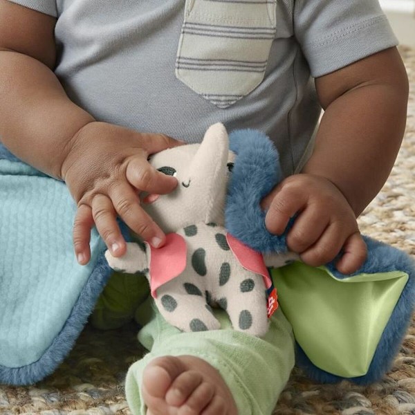 Bebisdocka Fisher-Price TEMBO MON DOUDOU ELEPHANT