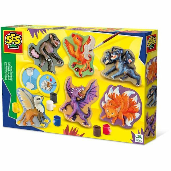Ritningsset SES Creative Mythical creatures