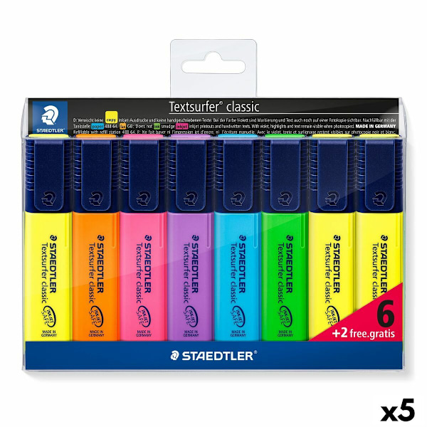 Fluorescerande markörsuppsättning Staedtler Textsurfer Classic