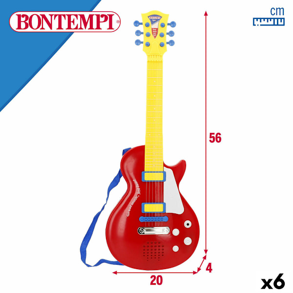 Gitarr för barn Bontempi 20 x 56 x 4 cm (6 antal)