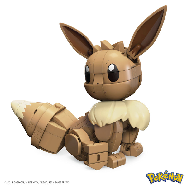 Ledad figur Mega Construx Eevee Medium + 7 år 215 Delar