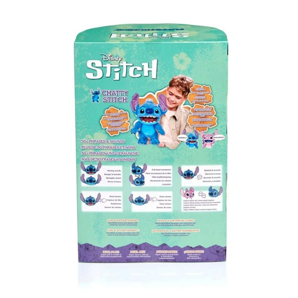 Interaktivt Husdjur Stitch Real FX Chatty Stitch