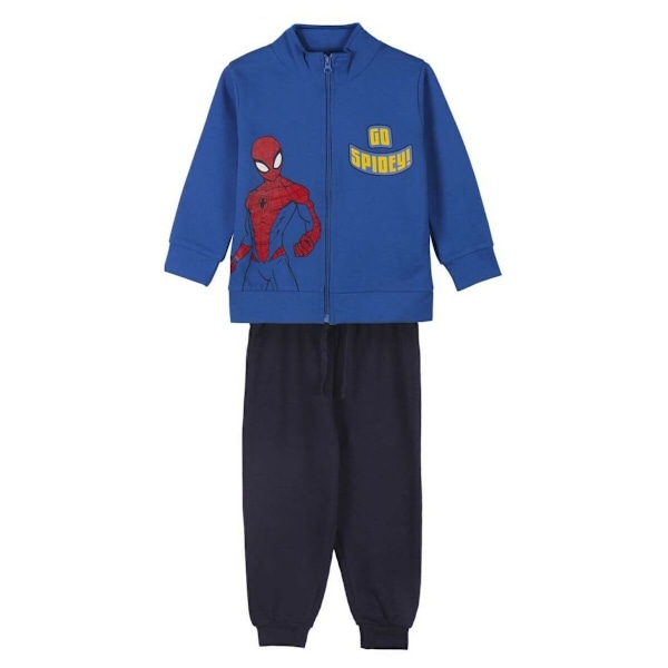 Träningsoverall, Barn Spider-Man Blå 8 år