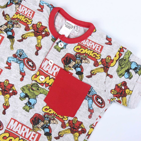 Set av kläder Marvel Röd 24 månader
