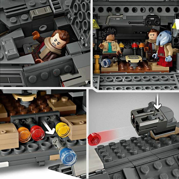 Byggsats Lego Star Wars 75374 The Onyx Cinder Multicolour 1325