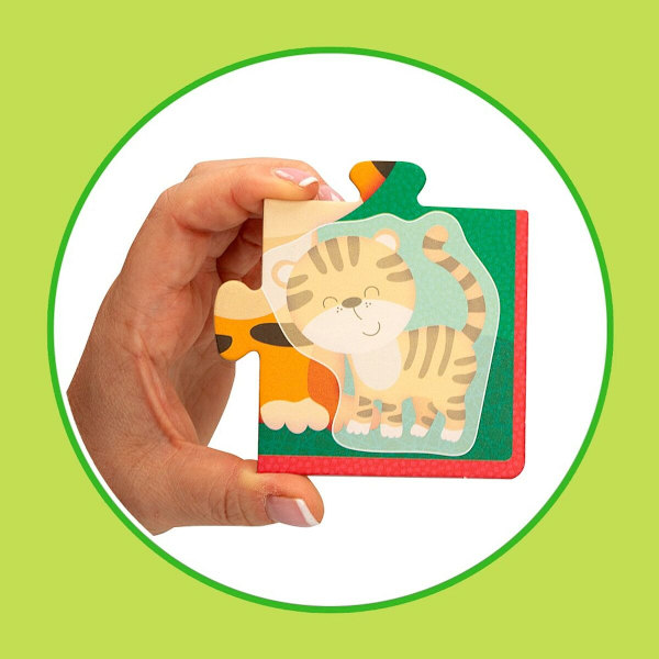 Barnpussel Lisciani Giochi 16 x 1 x 16 cm djur 16 Delar (6
