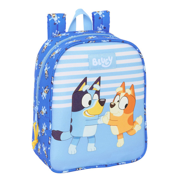 Skolryggsäck Bluey Let's play Blå 22 x 27 x 10 cm